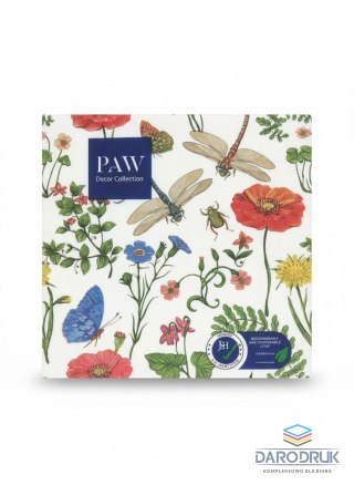 Paw Serwetki Lunch różne papier [mm:] 330x330 Paw (SDL149400)