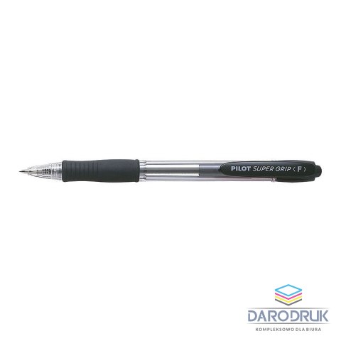 Pilot Długopis olejowy Super Grip wkład czarny 0,21mm Pilot (BPGP-10R-F-B)