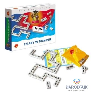 Alexander Gra logiczna sylaby w dominie Domino Alexander (5906018004106)