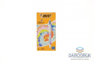 Bic Długopis 4 Colour TIEDYE PASTEL 3086123743922 wkład mix 1,0mm Bic (518964)