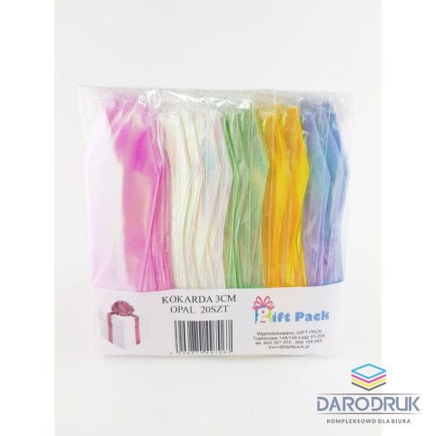 Darmon Wstążka opal kokarda ściągana 30 mix Darmon (3)