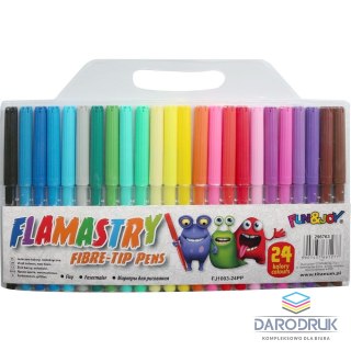 Fun&Joy Flamaster 24 kol. Fun&Joy (FJ1003-24PP)