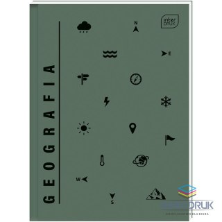 Interdruk Brulion tematyczny A5 A5/ 80k 5902277332394 80k. 70g krata Interdruk (GEOGRAFIA)