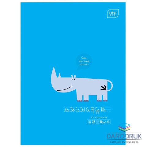 Interdruk Zeszyt A4 5902277297426 32k. 90g trzy linie Interdruk