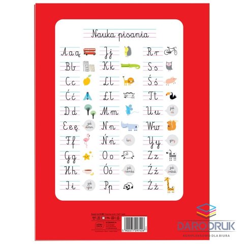 Interdruk Zeszyt A4 5902277297426 32k. 90g trzy linie Interdruk