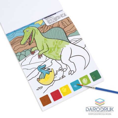 Kidea Kolorowanka Dinozaury Kidea (MFPDKA)