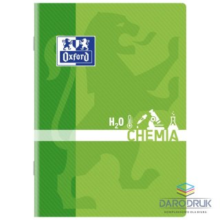 Oxford Zeszyt tematyczny A5 chemia 60k. 90g krata Oxford (400092590)