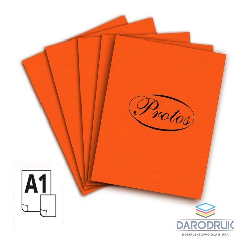 Protos Brystol A1 pomarańczowy 160-180g 20k [mm:] 610x860 Protos