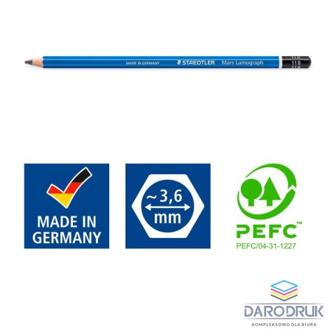 Staedtler Ołówek Lumograph 11b Staedtler (S 100-11B)
