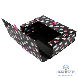 Starpak Teczka z szerokim grzbietem na zatrzask Minisy A4 mix Starpak (511089)
