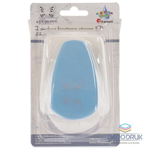 Titanum Dziurkacz ozdobny Craft-Fun Series kreatywny 3D motyl Titanum (T-8915-4)