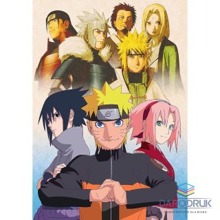 Trefl Puzzle Masashi Kishimoto Naruto Drużyna Naruto 1000 el. Trefl (10940)
