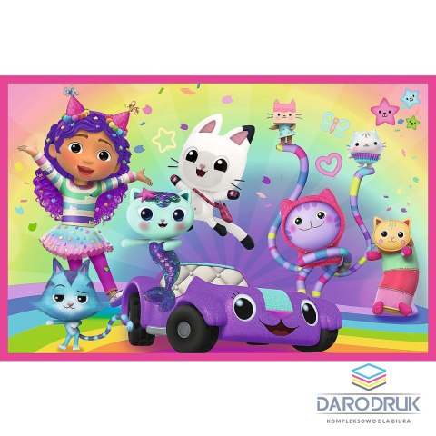 Trefl Puzzle Zabawy z Gabby 2x24 el. Trefl (34433)