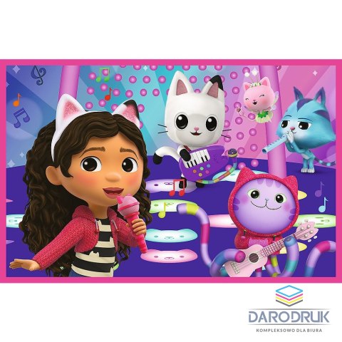 Trefl Puzzle Zabawy z Gabby 2x24 el. Trefl (34433)