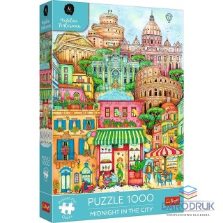 Trefl Puzzle premium plus O północy w Rzymie 1000 el. Trefl (12072)