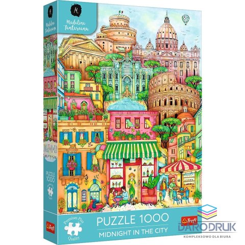 Trefl Puzzle premium plus O północy w Rzymie 1000 el. Trefl (12072)