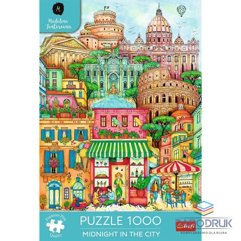 Trefl Puzzle premium plus O północy w Rzymie 1000 el. Trefl (12072)