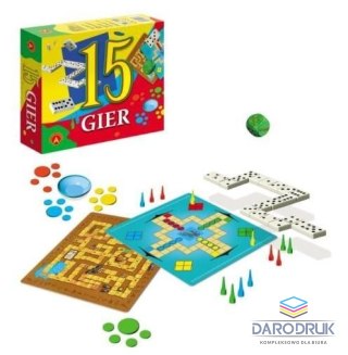 Alexander Gra edukacyjna 15 gier Alexander (5906018003796)