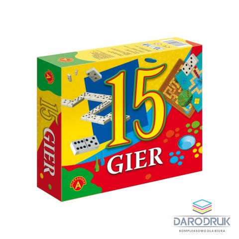Alexander Gra edukacyjna 15 gier Alexander (5906018003796)