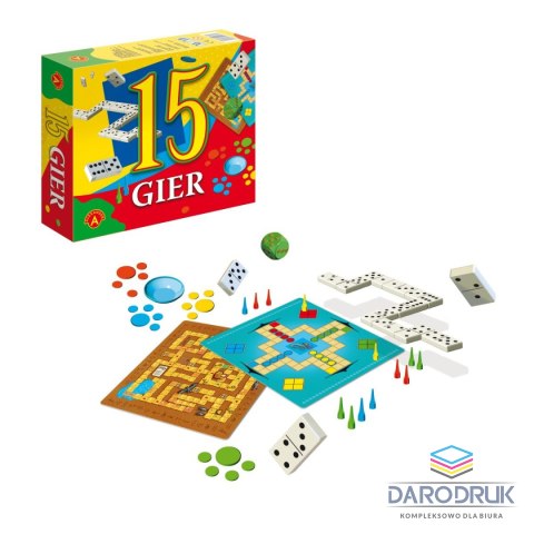 Alexander Gra edukacyjna 15 gier Alexander (5906018003796)