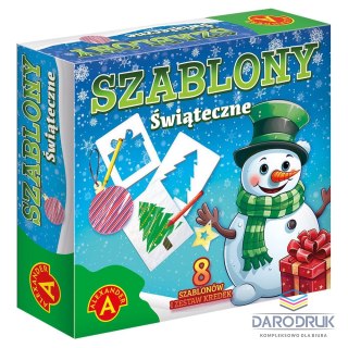 Alexander Szablon Szablony świąteczne. Bałwanek Alexander