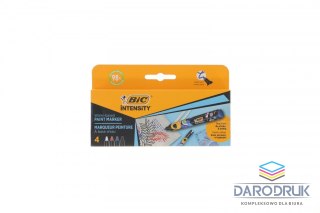 Bic Marker specjalistyczny AKRYLOWE 4SZT wkład mix okrągła końcówka Bic (527423)