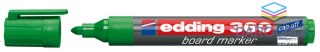 Edding Marker suchościeralny 360 wkład zielony 1,5-3,00mm okrągła końcówka Edding