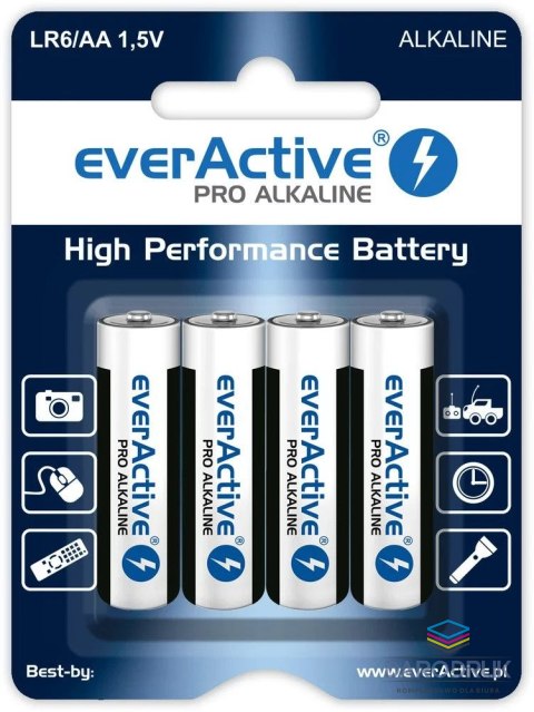 Everactive Baterie Pro Alkaline AA LR6 Everactive