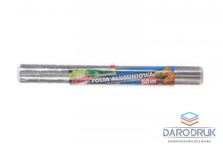 Folia aluminiowa 50m