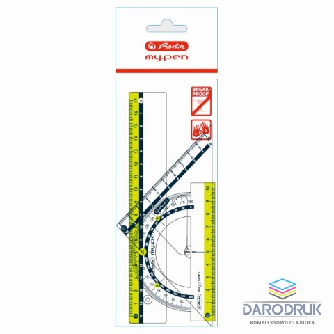 Herlitz Komplet geometryczny My Pen 9576083 3 el. Herlitz (300022851)