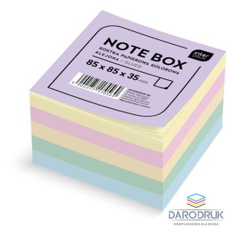 Interdruk Kostka papierowa mix [mm:] 85x85x 35 Interdruk (KOSPAPFK)
