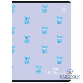 Interdruk Zeszyt A5 BEBE KIDS 32k. 90g trzy linie Interdruk