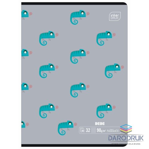 Interdruk Zeszyt A5 BEBE KIDS 32k. 90g trzy linie Interdruk