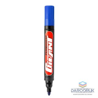 Kamet Marker permanentny permanent GIGANT wkład niebieski 1,5-2,5mm okrągła końcówka Kamet (K-1071)