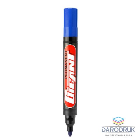 Kamet Marker permanentny permanent GIGANT wkład niebieski 1,5-2,5mm okrągła końcówka Kamet (K-1071)