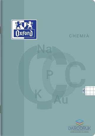 Oxford Zeszyt tematyczny A5 chemia 60k. 90g krata Oxford (400175636)