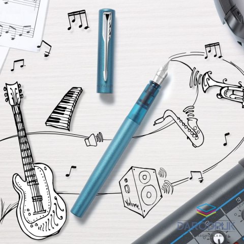 Parker Ekskluzywne pióro tłoczkowe VECTOR XL Teal M Parker (2159746)
