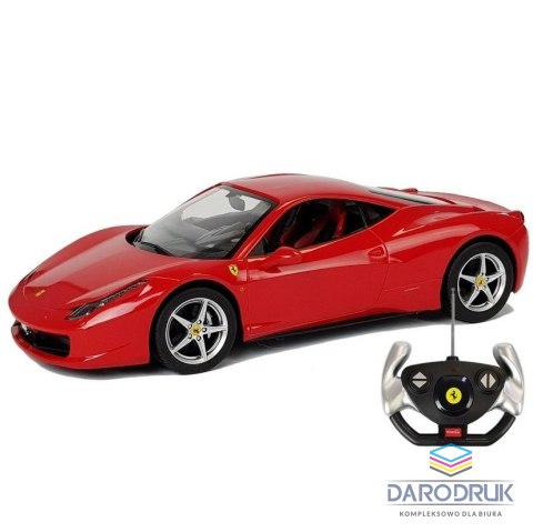 Rastar Samochód R/C Ferrari Italia 1:14 Czerwone na Pilota Rastar (6020)