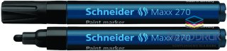 Schneider Marker olejowy Maxx 270 wkład czarny 1,0-3,0mm okrągła końcówka Schneider (SR127001)