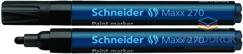 Schneider Marker olejowy Maxx 270 wkład czarny 1,0-3,0mm okrągła końcówka Schneider (SR127001)