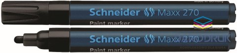 Schneider Marker olejowy Maxx 270 wkład czarny 1,0-3,0mm okrągła końcówka Schneider (SR127001)