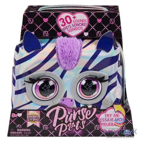 Spin Master Torebka Purse pets metaliczna interaktywna Spin Master (6065582)
