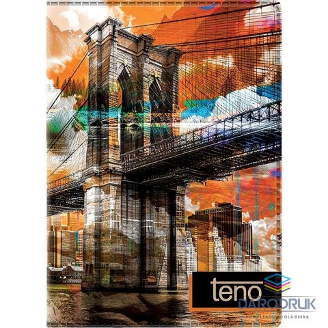 Telegraph Kalendarz książkowy (terminarz) TENO IMPRESS notesowy 145mm x 194mm Telegraph (N1)