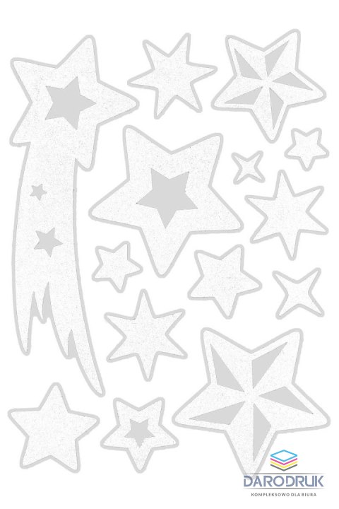 Titanum Naklejka (nalepka) Craft-Fun Series Śniezynki Titanum (CMS-011)