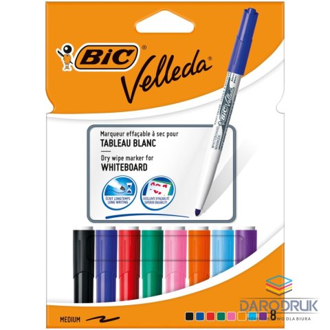 Velleda Marker suchościeralny 48SZT 503844 wkład mix Velleda (1741)