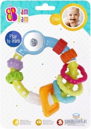 Bam Bam Grzechotka lusterko Bam Bam (521380)