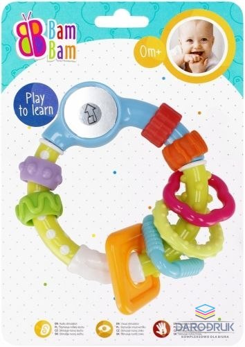 Bam Bam Grzechotka lusterko Bam Bam (521380)