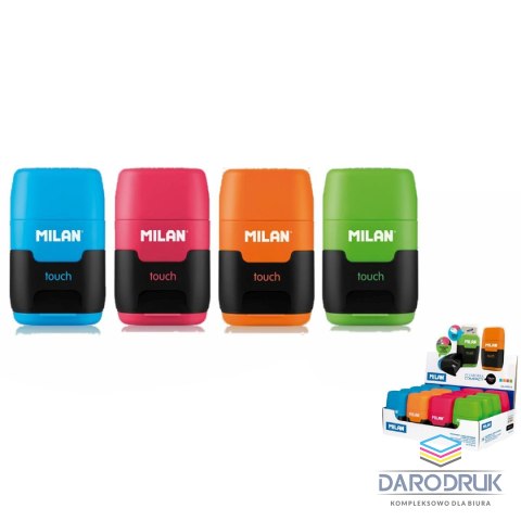 Milan Temperówko-gumka Compact Touch Milan (4706116)