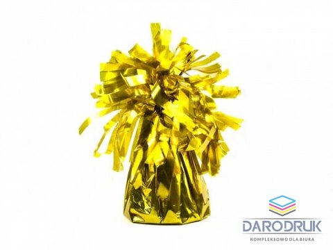 Partydeco Ciężarek do balonów foliowy, k. złoty Partydeco (CZ1-019)