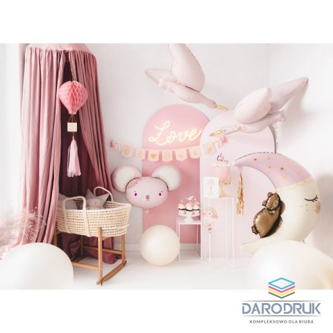 Partydeco Dekoracja bibułowa Balon, różowy Partydeco (DB3-081)